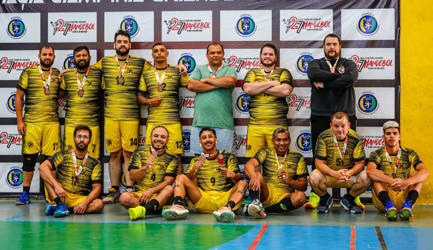 A equipe do 35+ ficou com o vice-campetonato em 2025